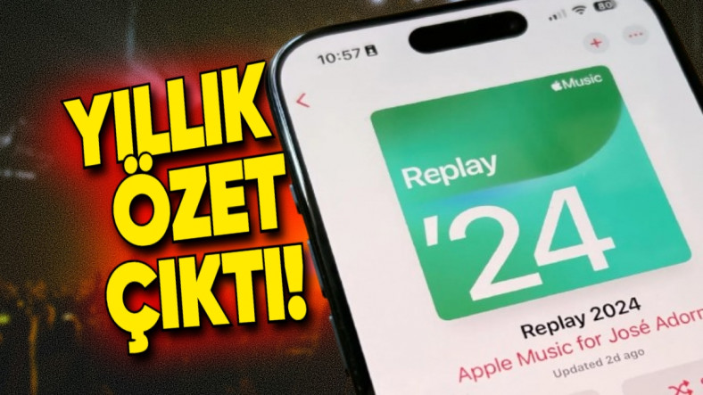 Apple Music, Bu Yıl En Çok Dinlediklerinizi Gösteren Yıllık Özeti “Replay 2024″ü Yayımladı